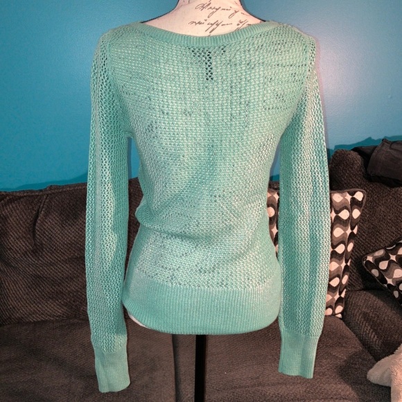 BCGC Max Azaria Open Knit Sweater, Small - Picture 4 of 6